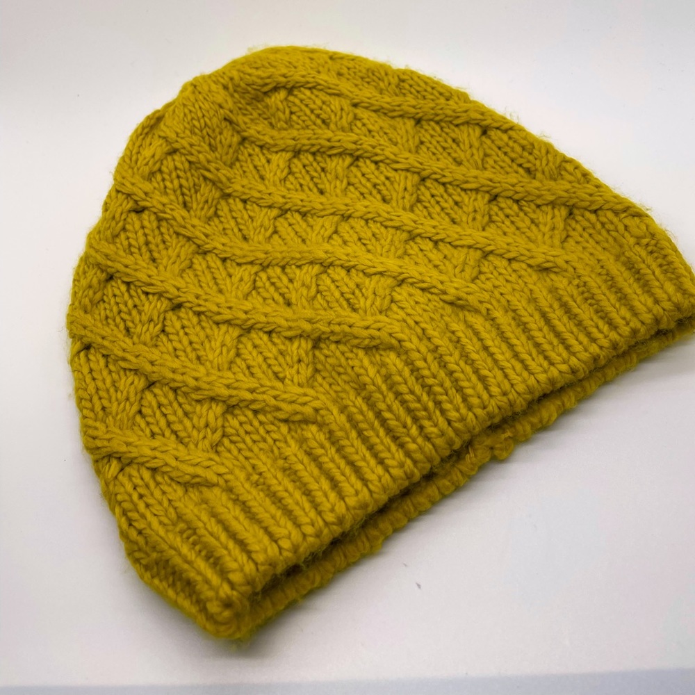Old Navy Yellow Knit Hat